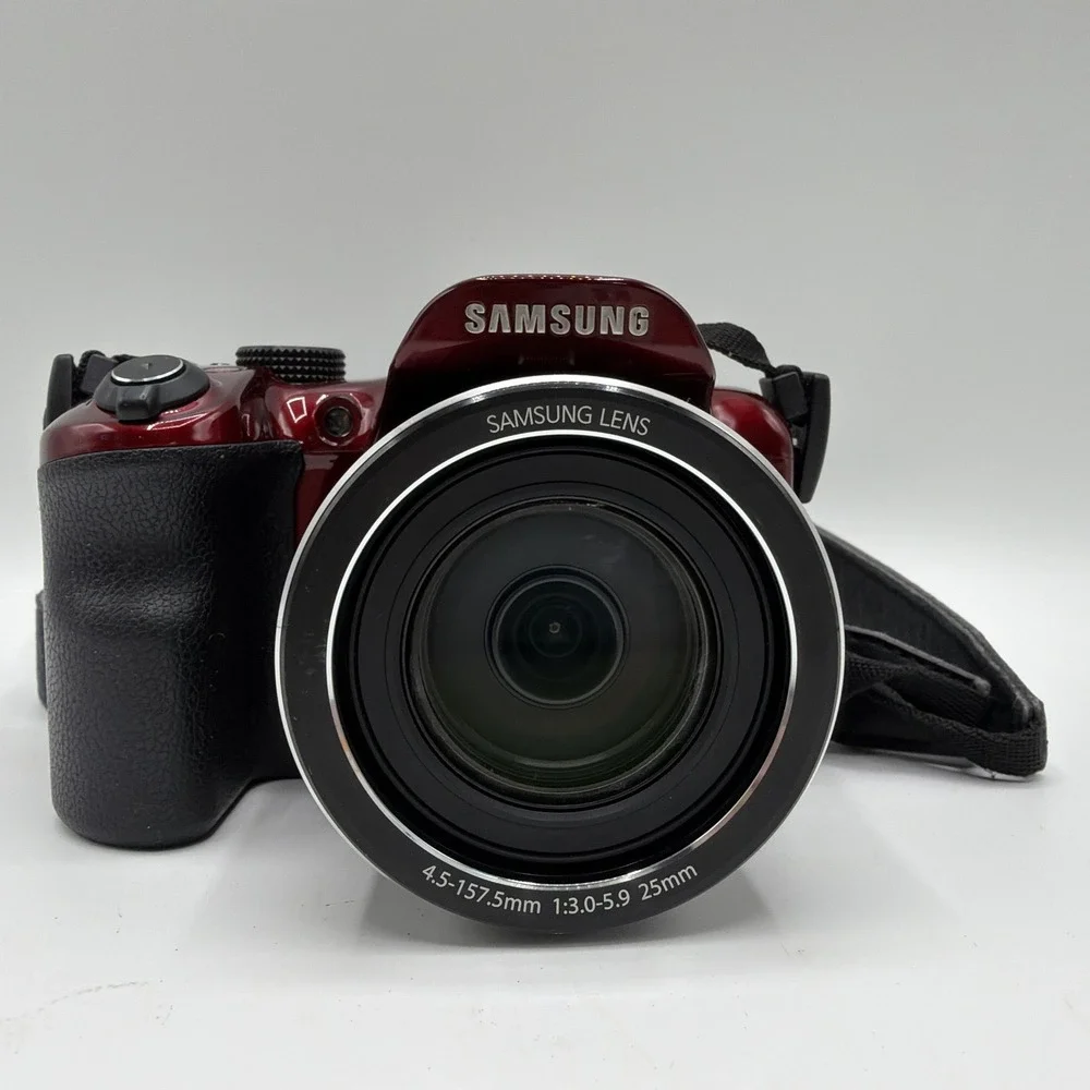 Samsung WB1100F Digital Bridge Camera 16.2MP 35x Zoom Direct Link w/Charger&Case